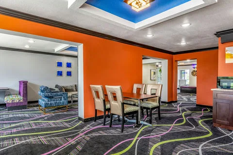 Common room and dining area